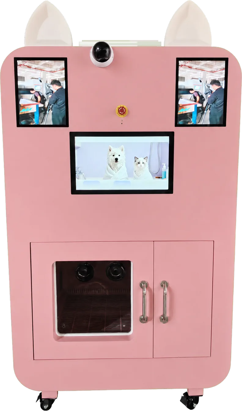 PetWash Max double-door pet wash for shelter intake