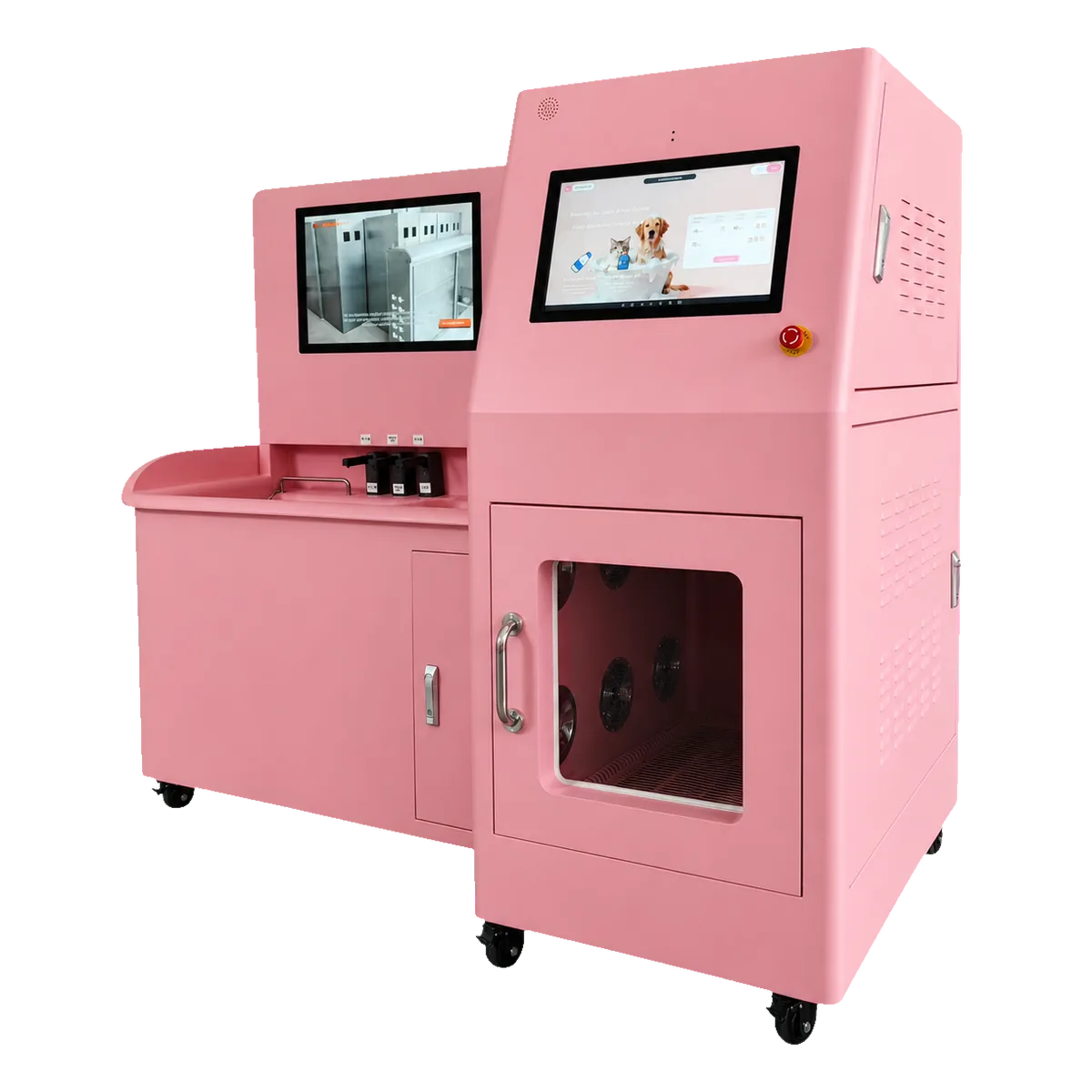 PetWash Tub pet wash soak tub for shelter medical care
