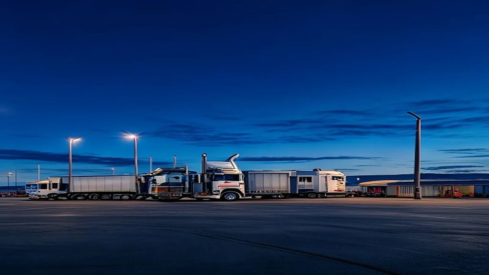 Pet wash for truck stops